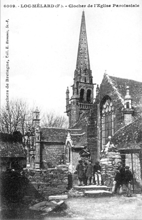 Eglise de Locmélar (Bretagne).