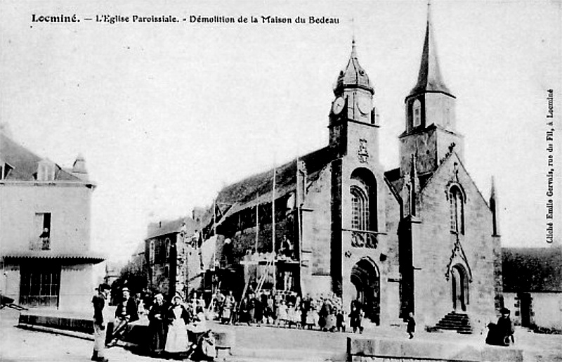 Eglise de Locmin (Bretagne).