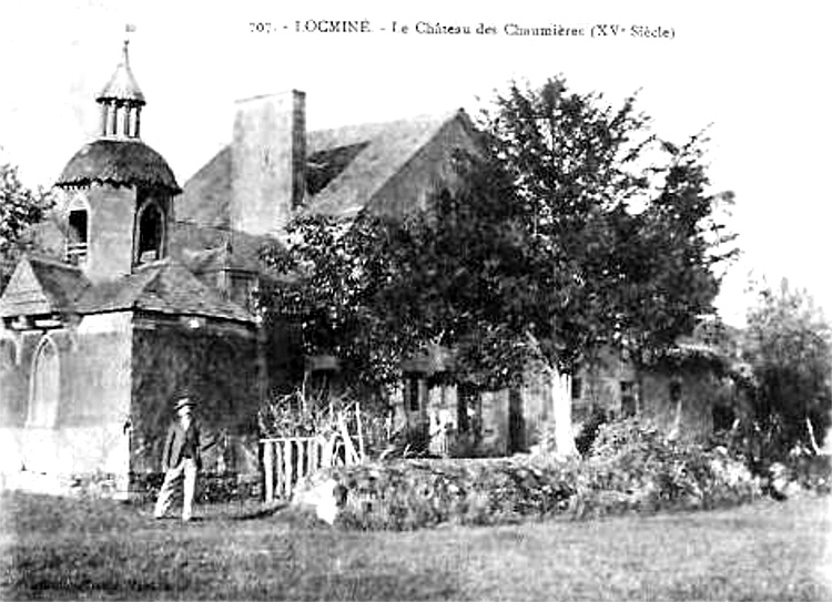 Chteau de Locmin (Bretagne).