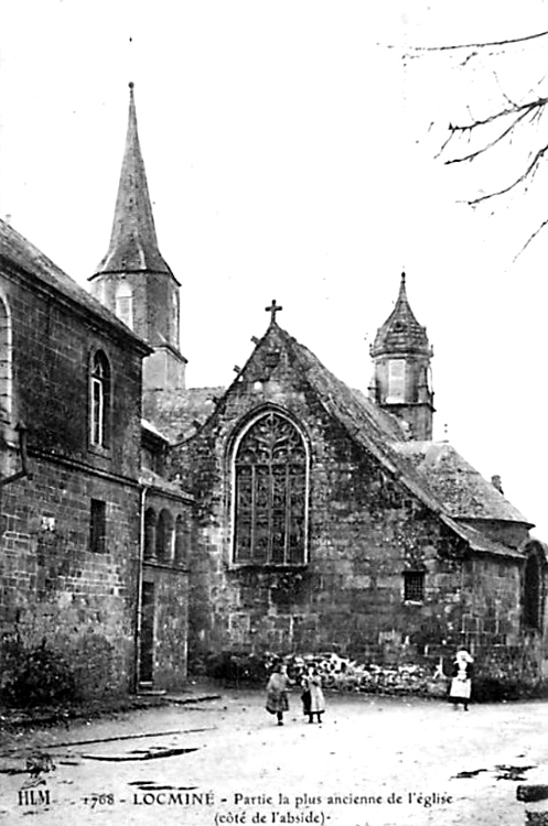 Eglise de Locmin (Bretagne).