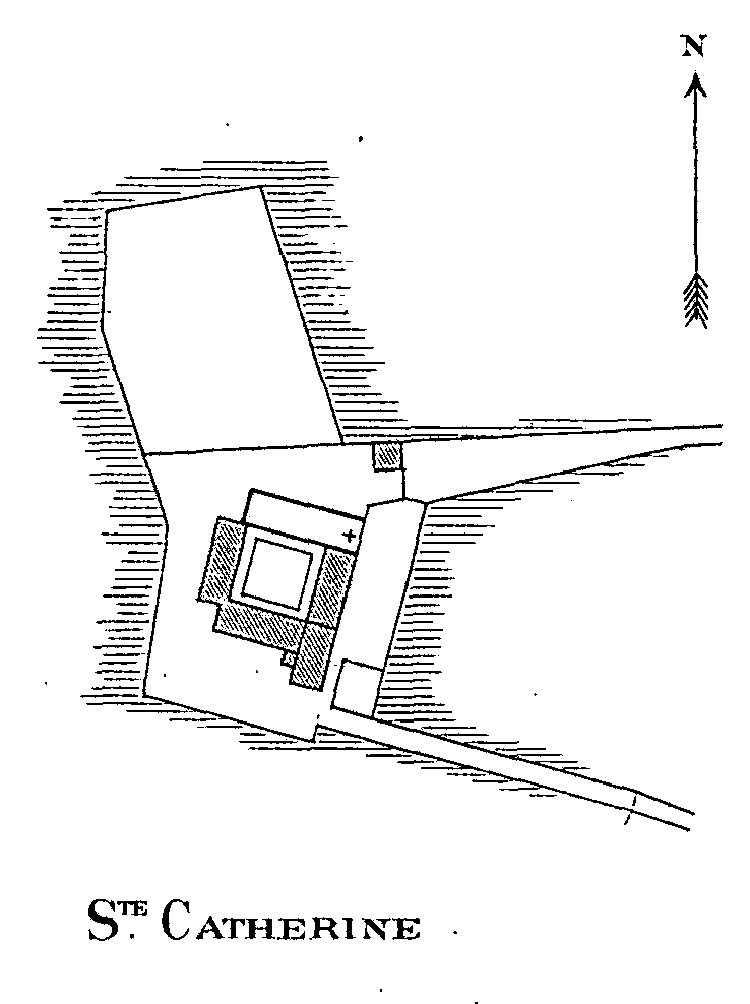 Plan du couvent des Frres Mineurs de l'Observance  Locmiqulic (Bretagne).