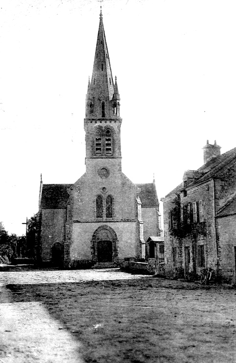 Eglise de Locqueltas (Bretagne).