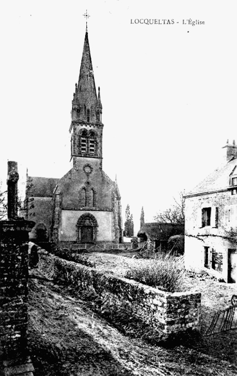 Eglise de Locqueltas (Bretagne).