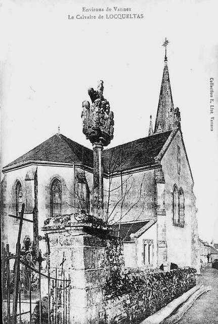 Calvaire de Locqueltas (Bretagne).