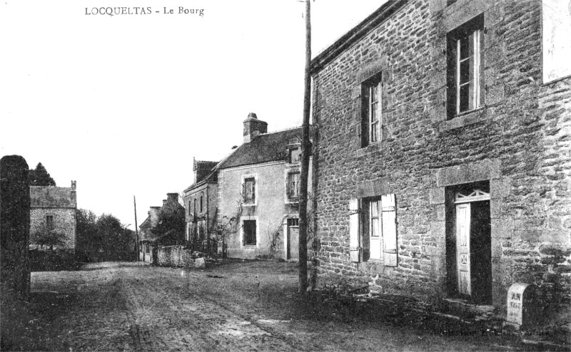 Ville de Locqueltas (Bretagne).