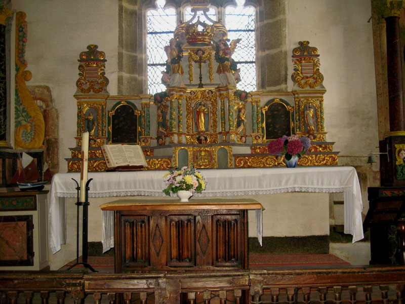 Trdrez-Locqumeau : l'glise Saint Qumeau (Bretagne)