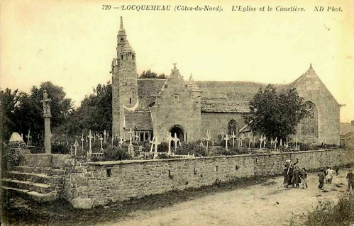 l'glise de Locqumeau (Bretagne)