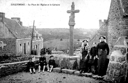 le calvaire de Locqumeau (Bretagne)