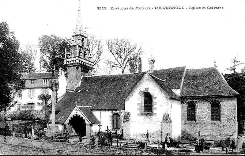 Eglise de Locquénolé (Bretagne).