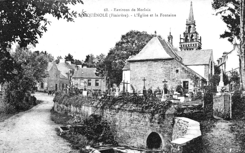 Eglise de Locqunol (Bretagne).