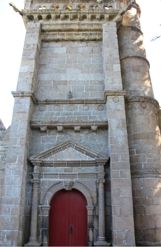 L'glise de Locquirec (Bretagne).