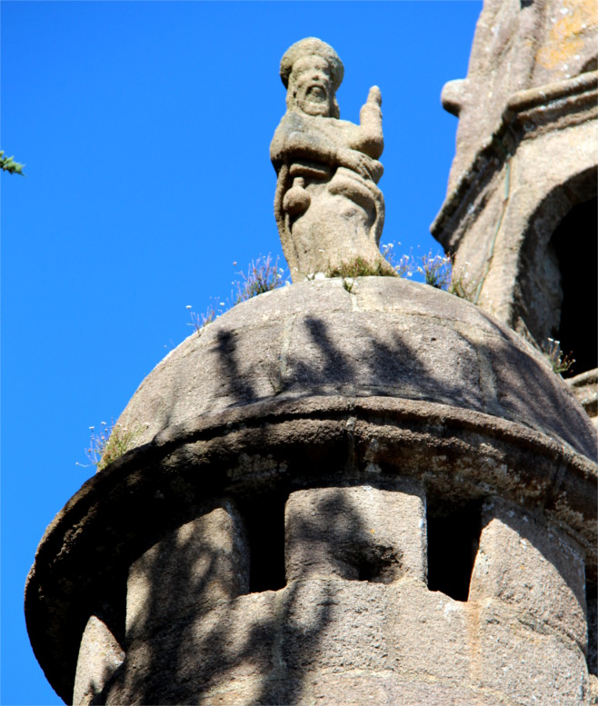 L'glise de Locquirec (Bretagne).