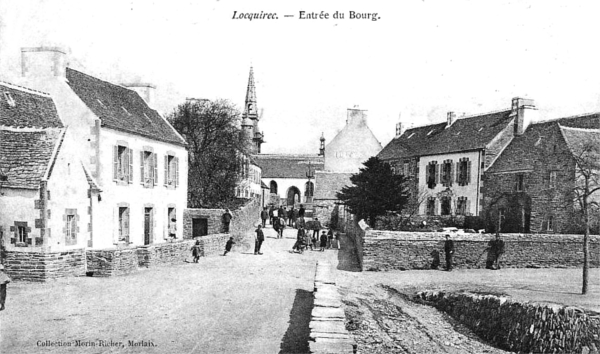 Ville de Locquirec (Bretagne).