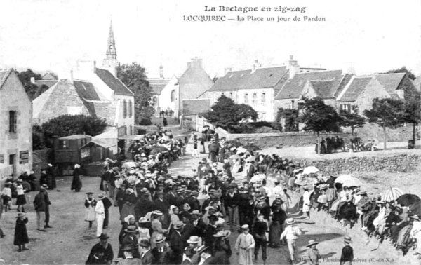 Ville de Locquirec (Bretagne).