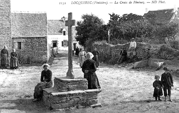 Croix de Locquirec (Bretagne).