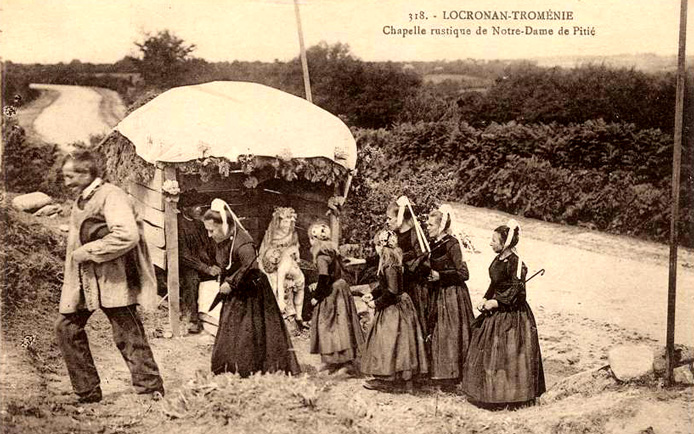 La tromnie de Locronan (Bretagne)