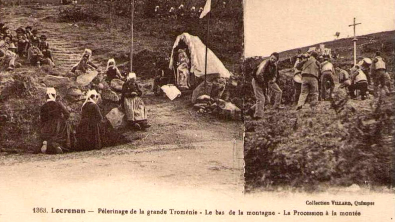 La tromnie de Locronan (Bretagne)