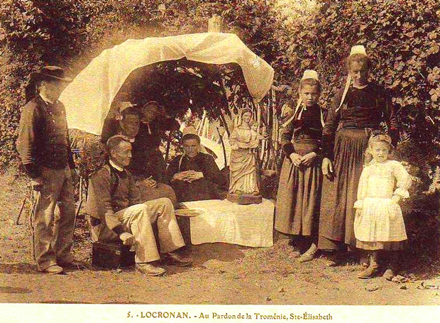 La tromnie de Locronan (Bretagne)