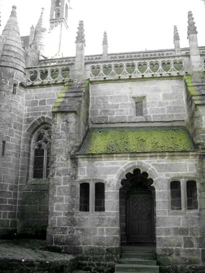 Eglise Saint-Ronan de Locronan (Bretagne).