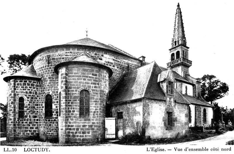 Eglise de Loctudy (Bretagne).