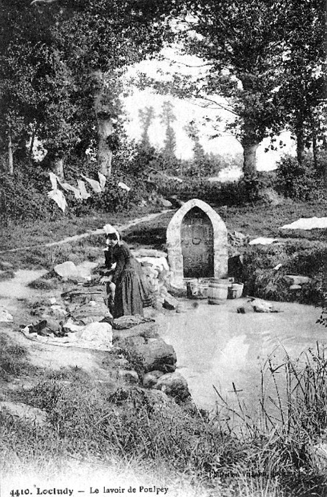 Lavoir de Loctudy (Bretagne).