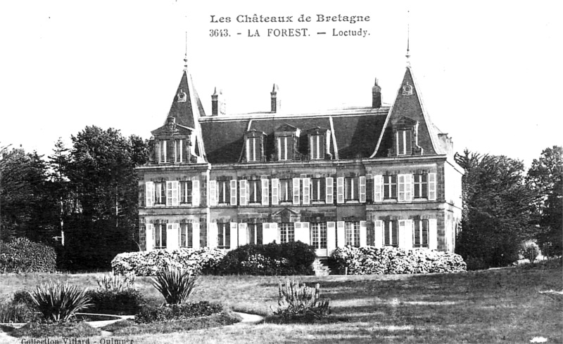 Château de Loctudy (Bretagne).
