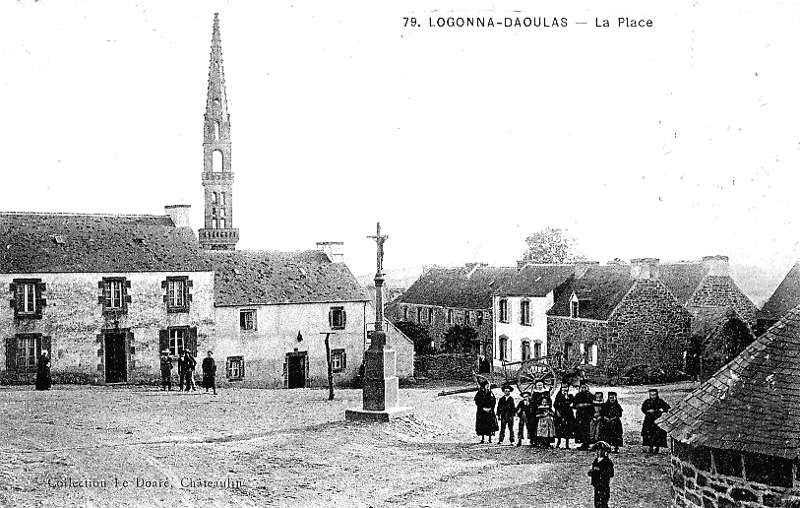 Ville de Logonna-Daoulas (Bretagne).