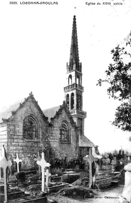 Eglise de Logonna-Daoulas (Bretagne).