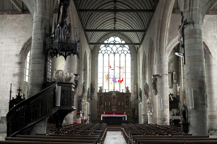 Eglise Saint-Emilion de Loguivy-Plougras (Bretagne)