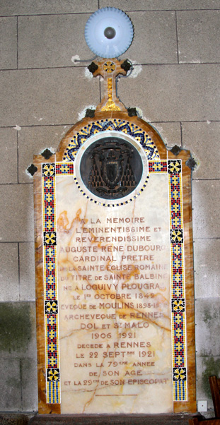 Abb Dubourg : glise Saint-Emilion de Loguivy-Plougras (Bretagne)