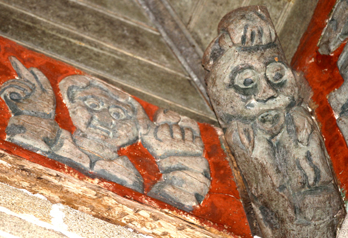 Sablires de l'glise Saint-Emilion de Loguivy-Plougras (Bretagne)