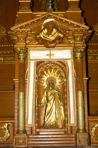 Matre-autel de l'glise Saint-Emilion de Loguivy-Plougras (Bretagne)