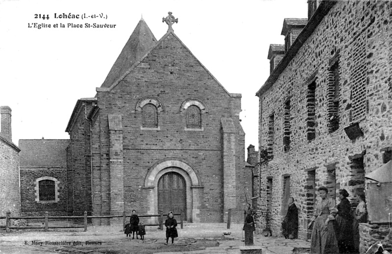 Eglise de Lohac (Bretagne).
