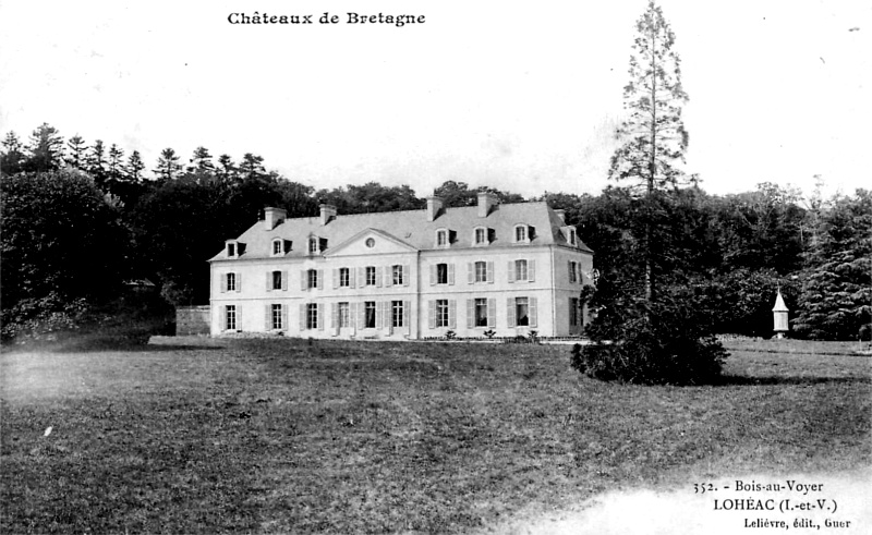 Chteau de Lohac (Bretagne).