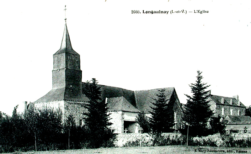 Eglise de Longaulnay (Bretagne).