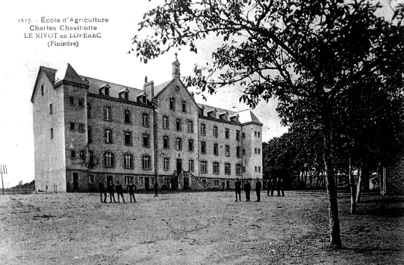 Ecole d'agriculture de Loprec (Bretagne).