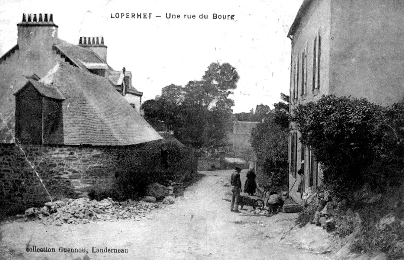 Ville de Loperhet (Bretagne).