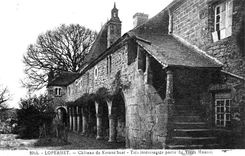 Chteau de Loperhet (Bretagne).