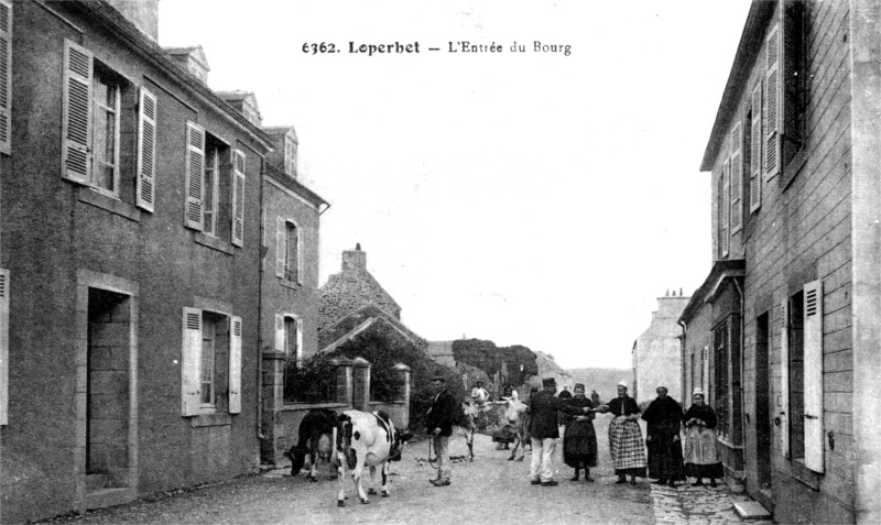 Ville de Loperhet (Bretagne).