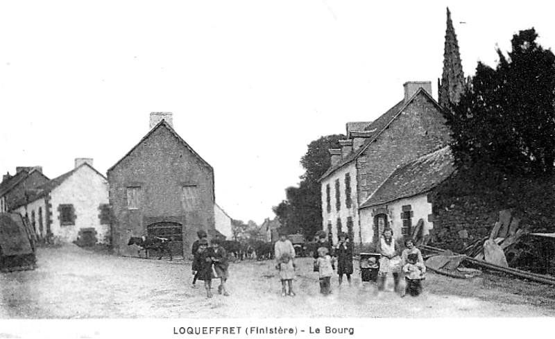 Ville de Loqueffret (Bretagne).