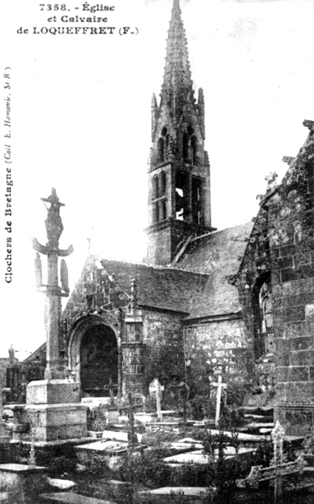 Eglise de Loqueffret (Bretagne).