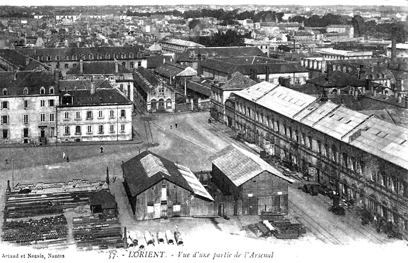 Arsenal de Lorient (Bretagne).