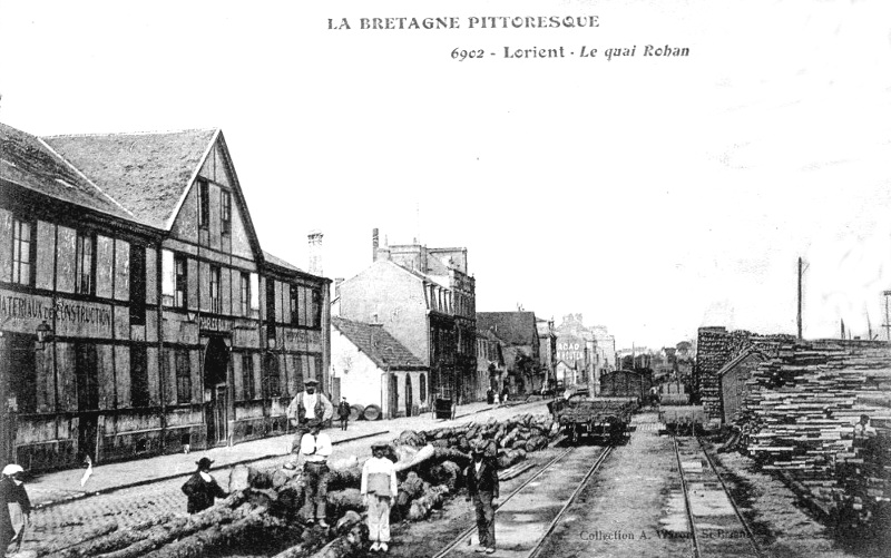 Ville de Lorient (Bretagne).