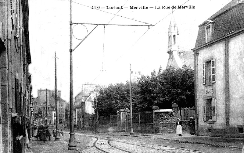 Ville de Lorient (Bretagne).