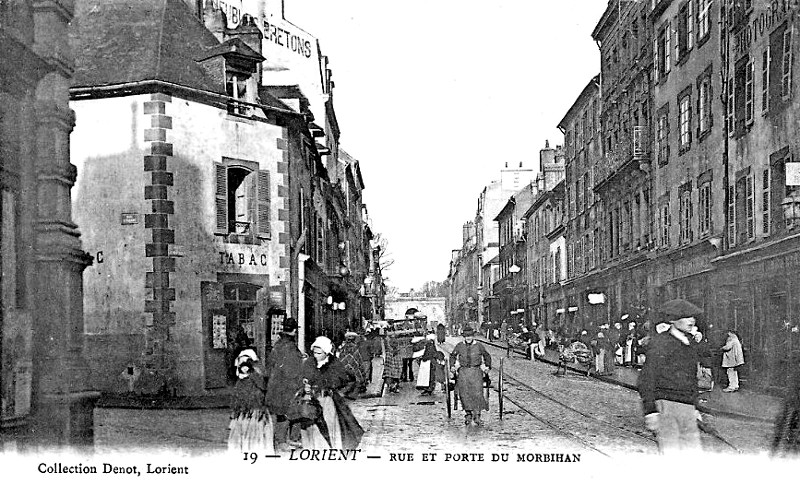 Ville de Lorient (Bretagne).