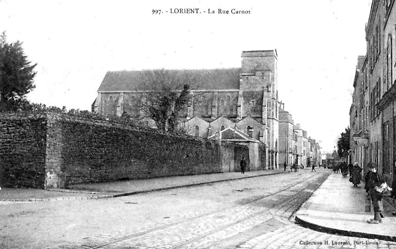 Ville de Lorient (Bretagne).