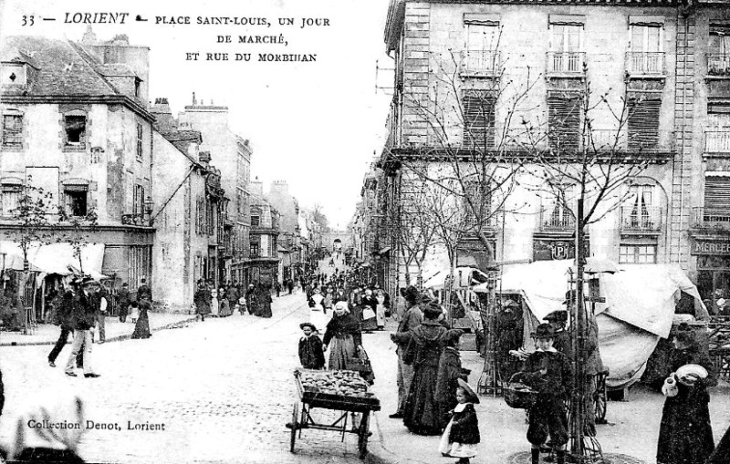 Ville de Lorient (Bretagne).