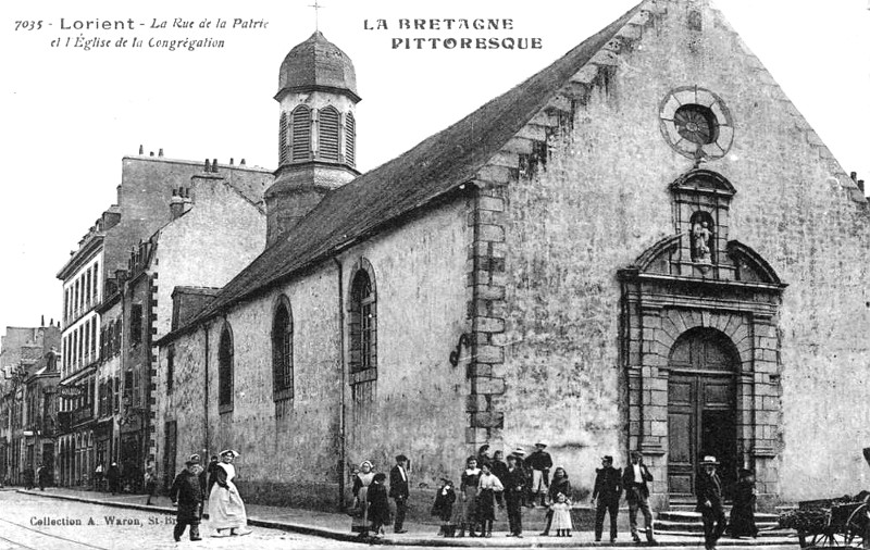 Ville de Lorient (Bretagne).