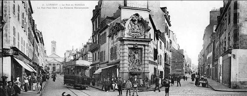 Ville de Lorient (Bretagne).