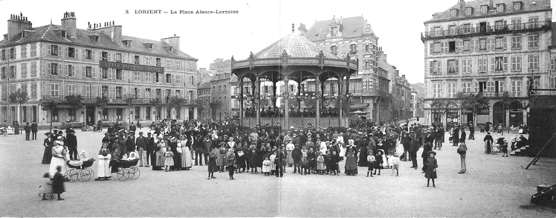 Ville de Lorient (Bretagne).